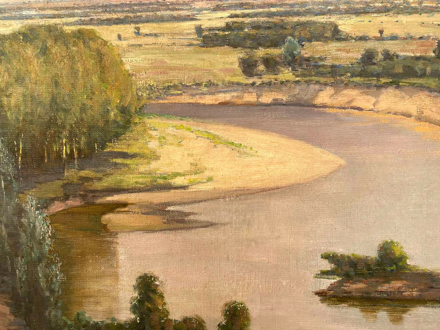 Oil painting Poltava region Los' Ivan Grigorievich