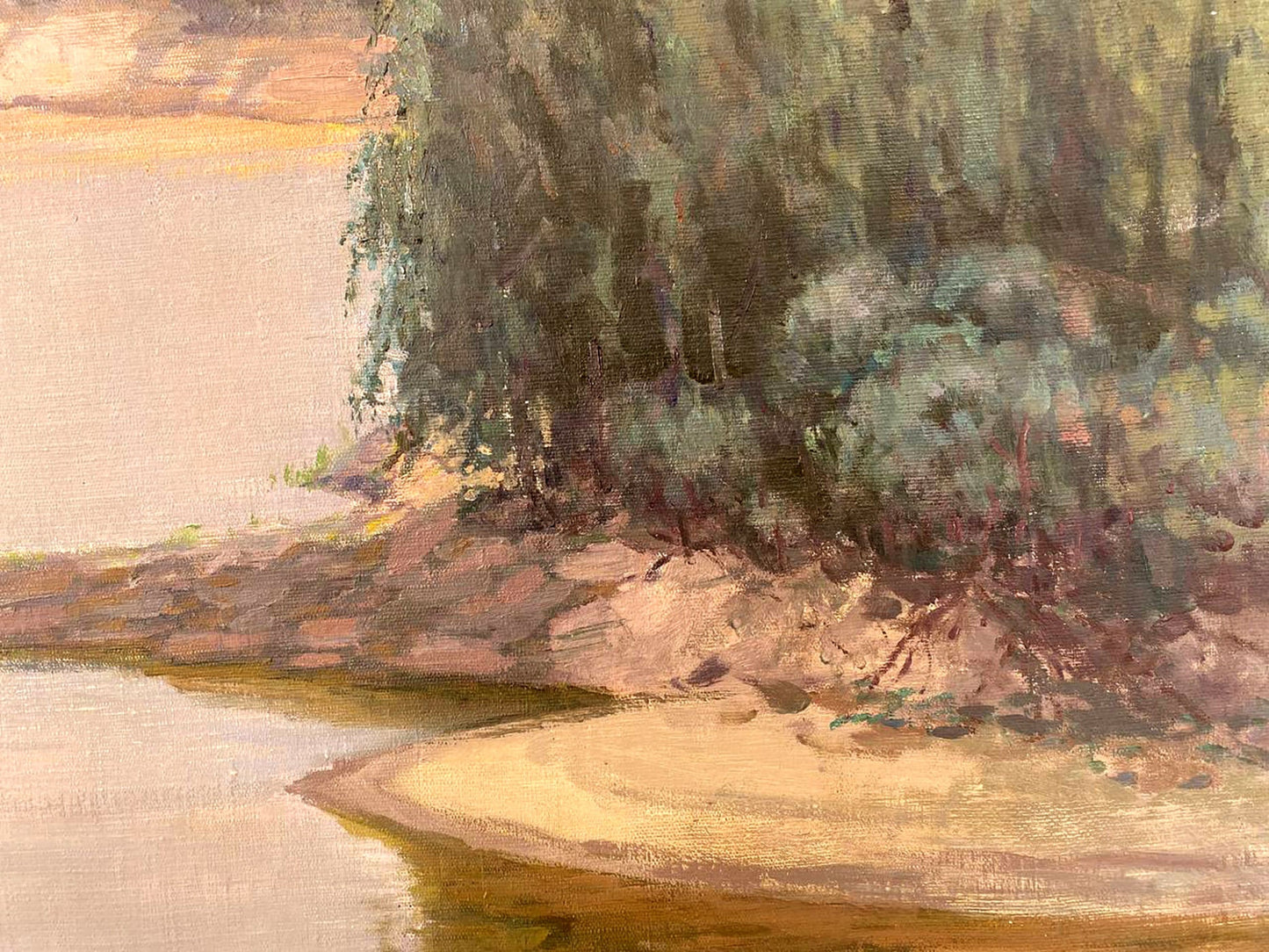 Oil painting Poltava region Los' Ivan Grigorievich