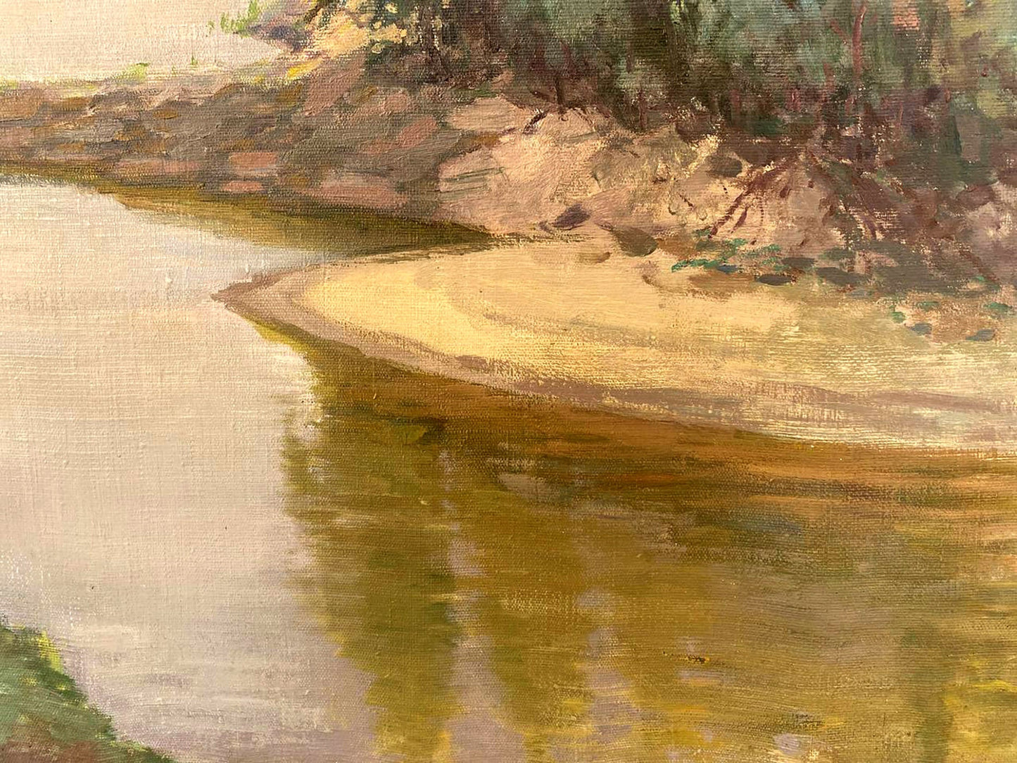 Oil painting Poltava region Los' Ivan Grigorievich