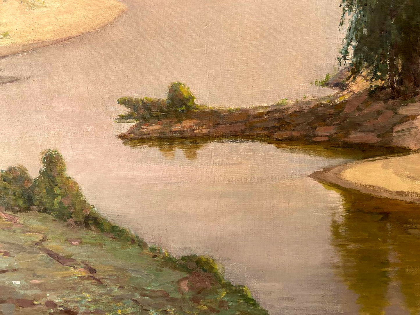 Oil painting Poltava region Los' Ivan Grigorievich