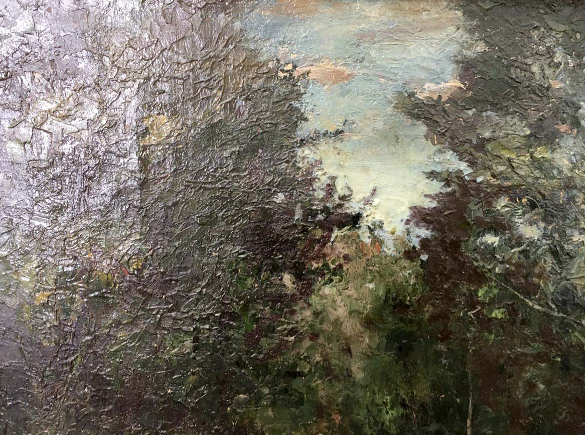 Oil painting Forest landscape Cherkas A. G.