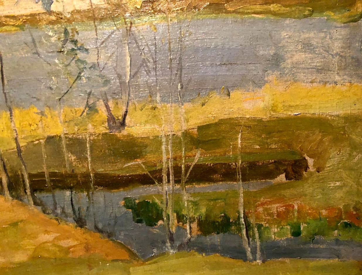 Oil painting Summer landscape Singaevsky Pavel Filippovich