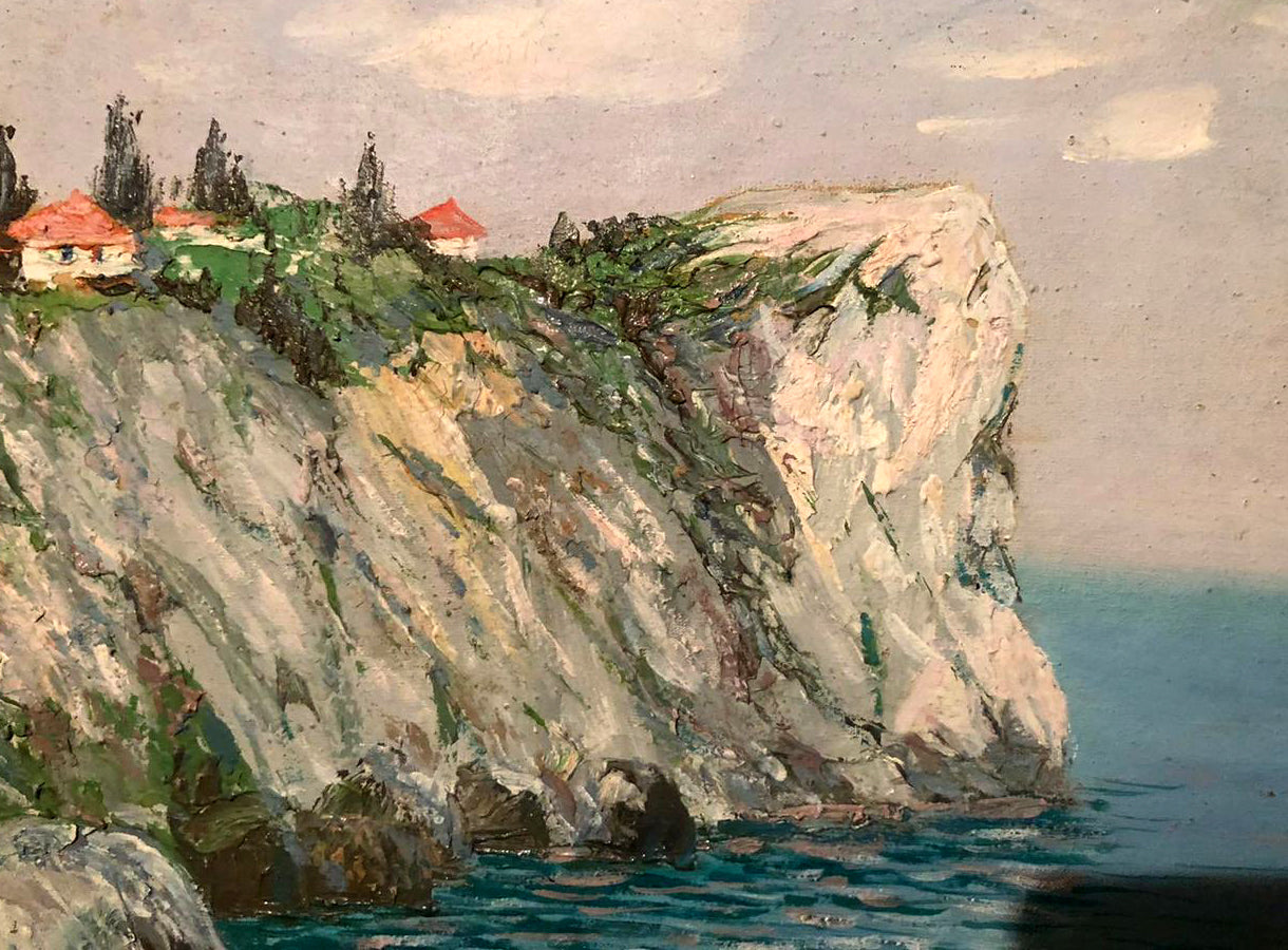 Anatoly Ivanovich Shariy's Oil Art: By the Shore