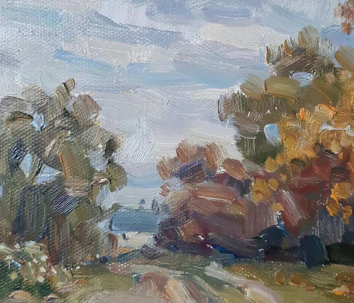 Oil Painting Forest landscape