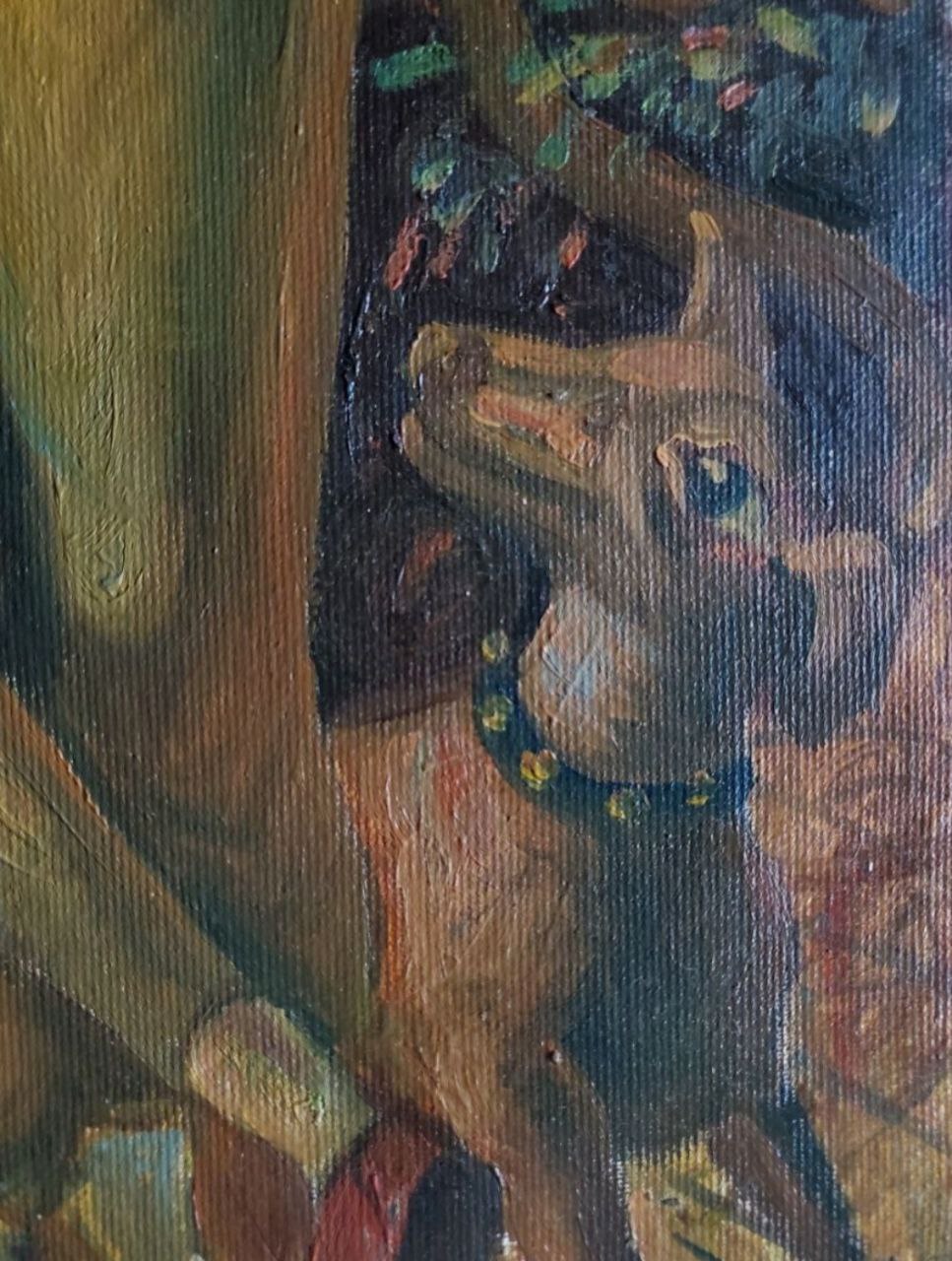Oil painting Date Litvinov Daniil Olegovich