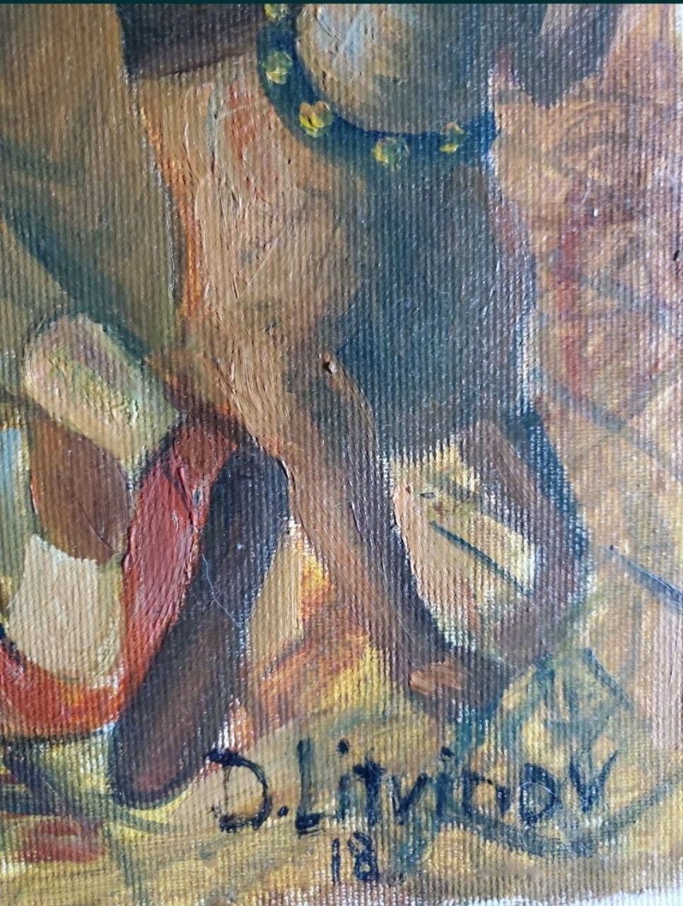 Oil painting Date Litvinov Daniil Olegovich
