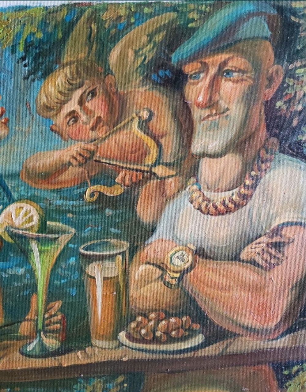 Oil painting Date Litvinov Daniil Olegovich