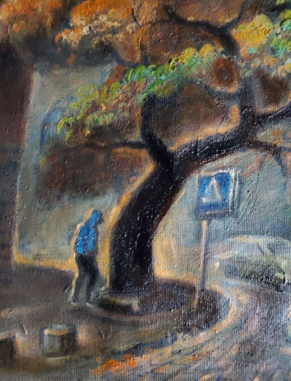 Oil painting Autumn in Odessa Litvinov Daniil Olegovich