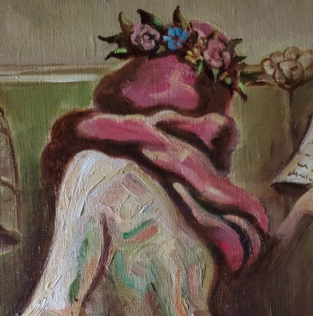Oil painting bliss Litvinov Daniil Olegovich