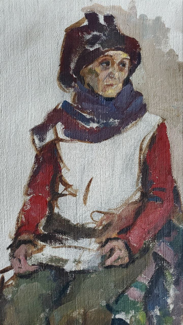 Oil painting loneliness Litvinov Daniil Olegovich