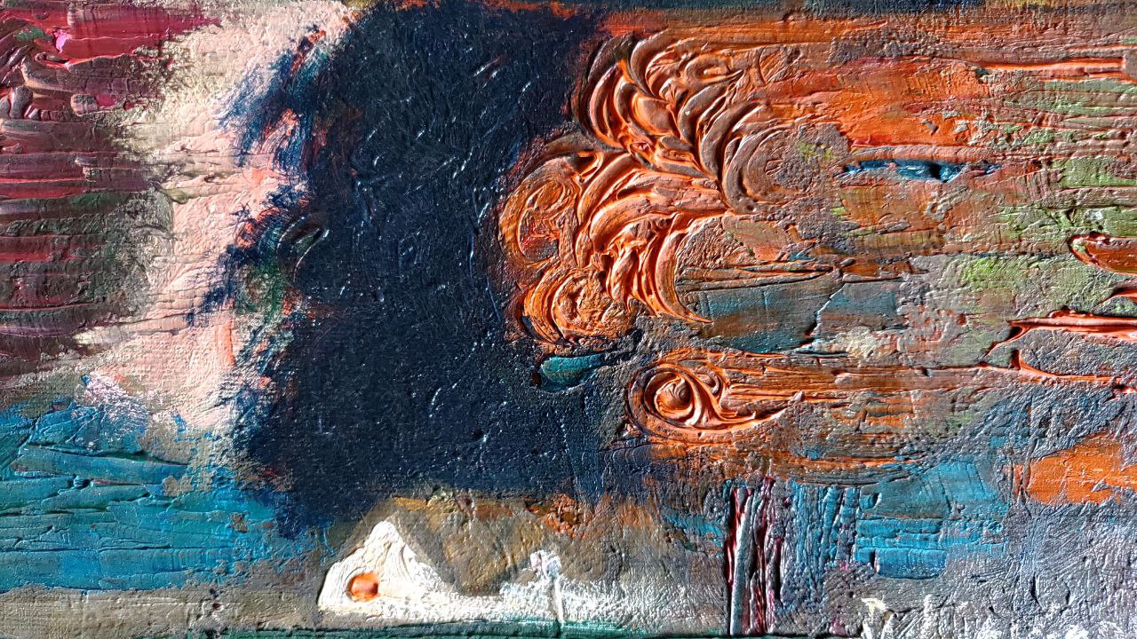 Oil painting Autumn Litvinov Daniil Olegovich