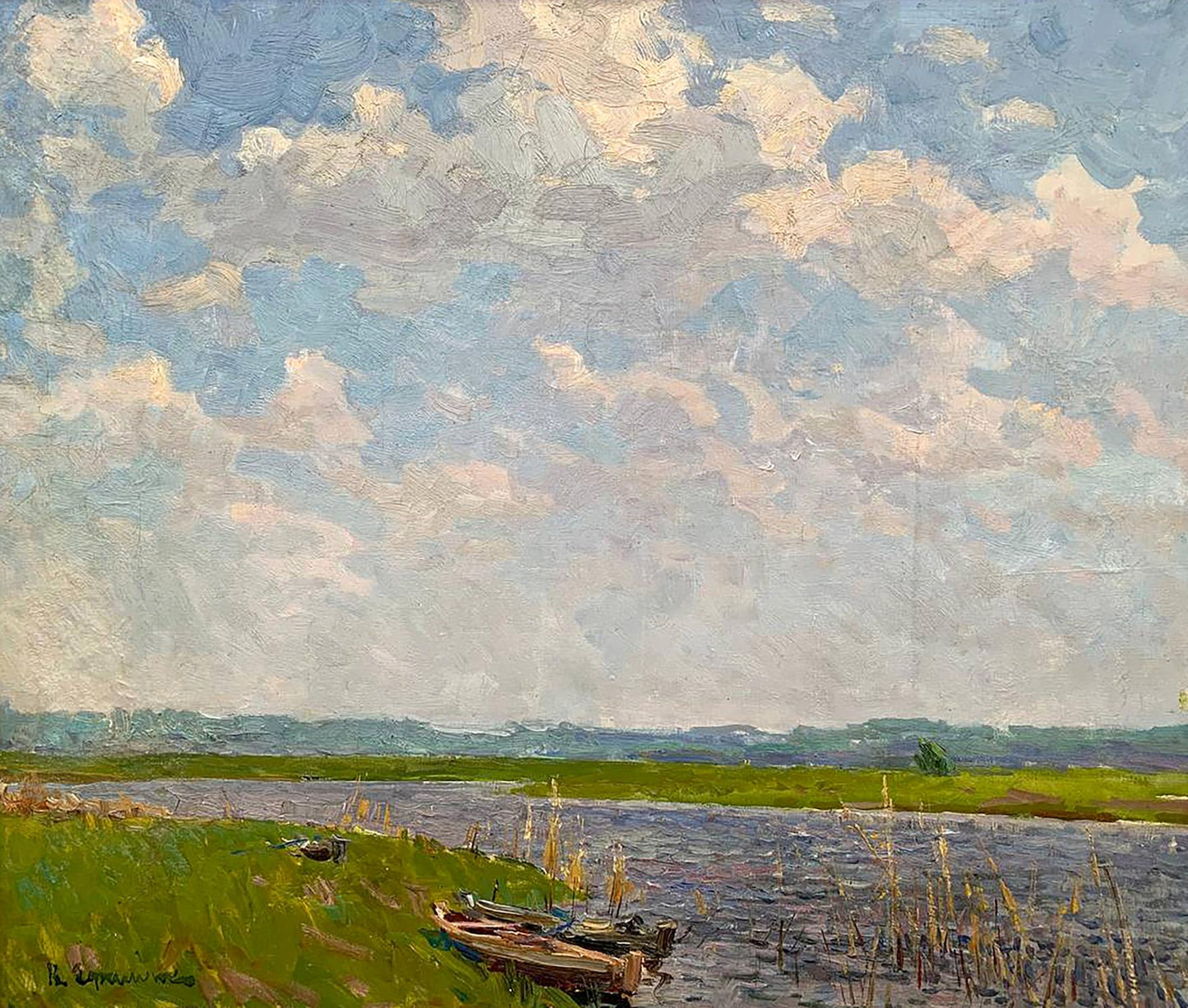 Oil painting Summer Efimenko Victor Romanovich