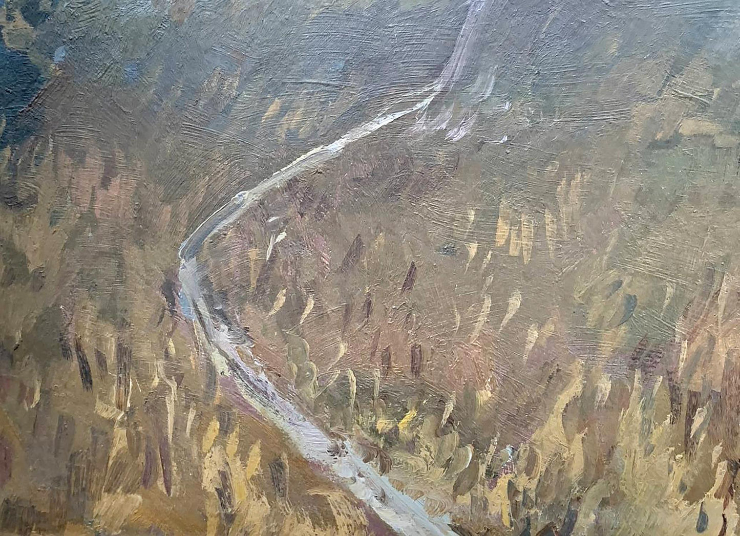 Oil painting Moonlight night Kuts Valentin Pavlovich