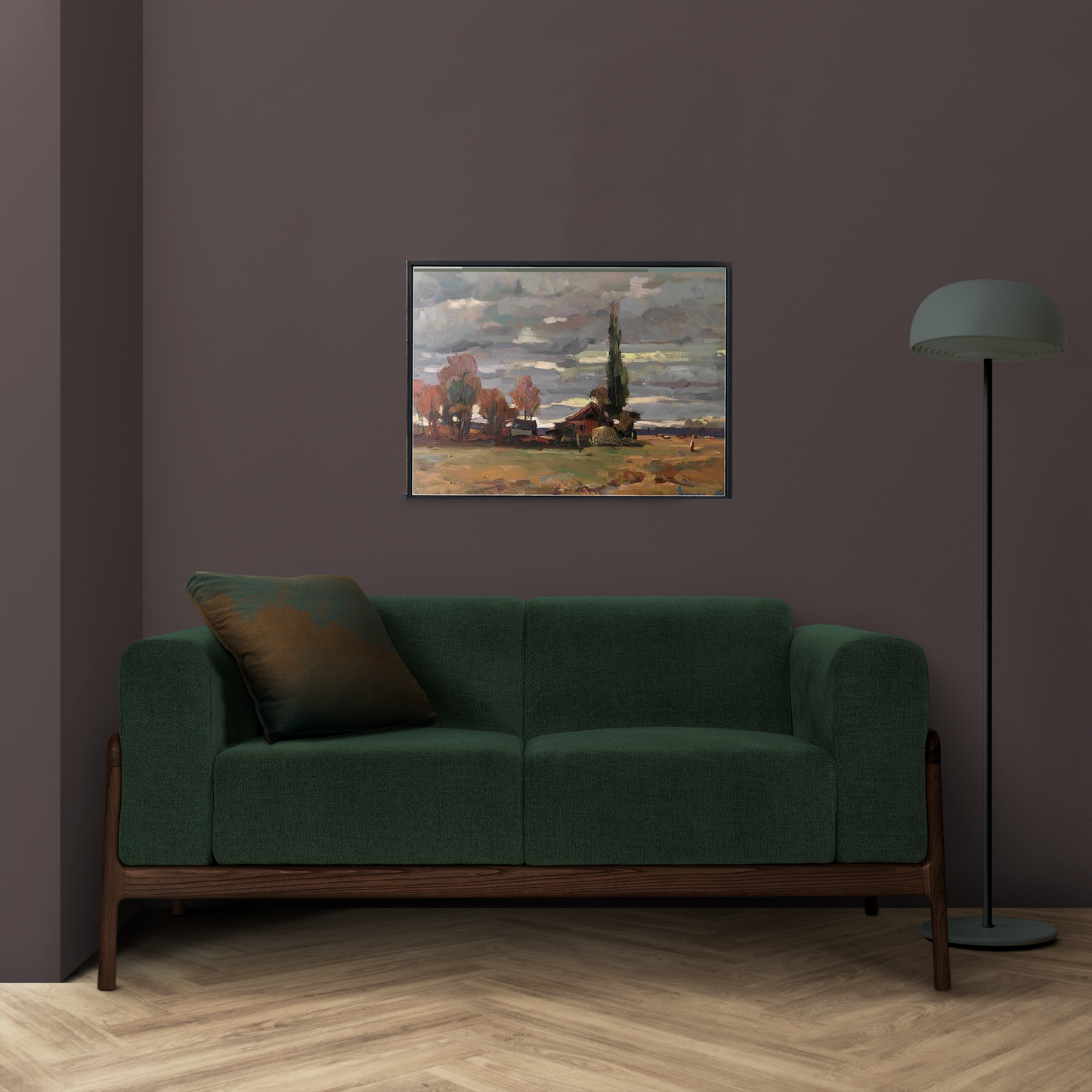 Village landscape Art