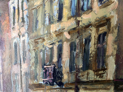 Oil painting Lviv landscape Batrakov Vladimir Grigorievich