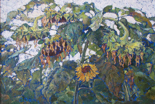 Oil painting Family Osnach Olesia