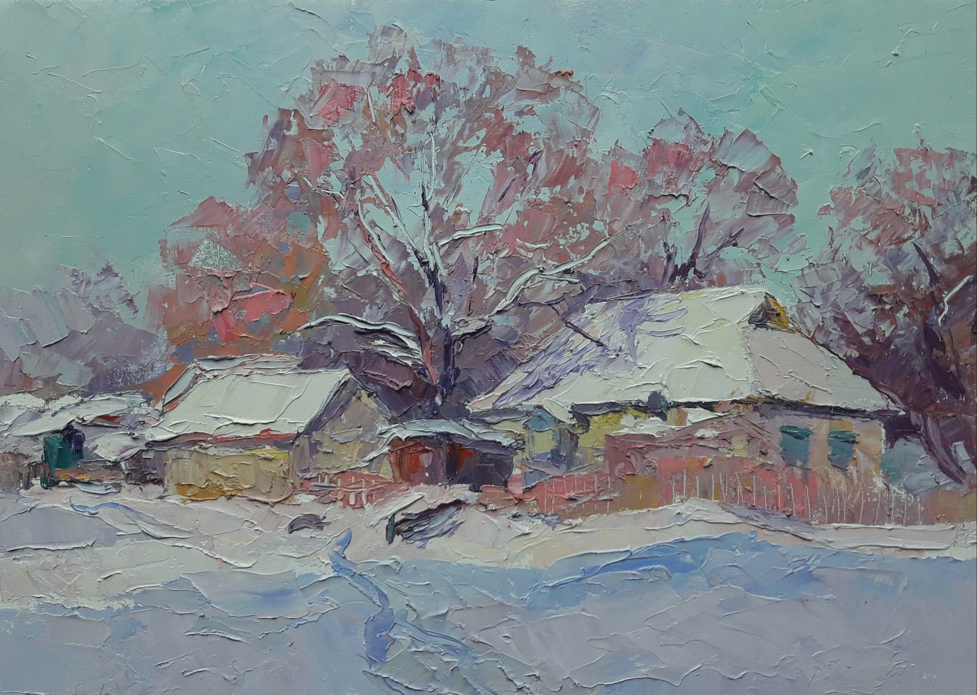 Oil painting Pink evening Serdyuk Boris Petrovich №SERB 419