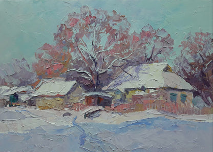 Oil painting Pink evening Serdyuk Boris Petrovich №SERB 419