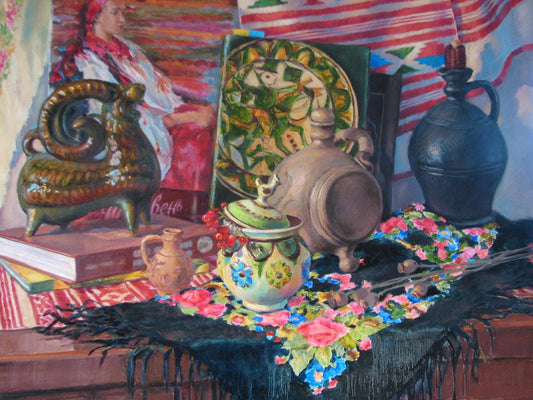 Oil painting Nicely Osnach Olesia
