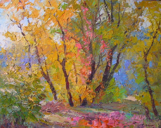Oil painting Autumn time Serdyuk Boris Petrovich