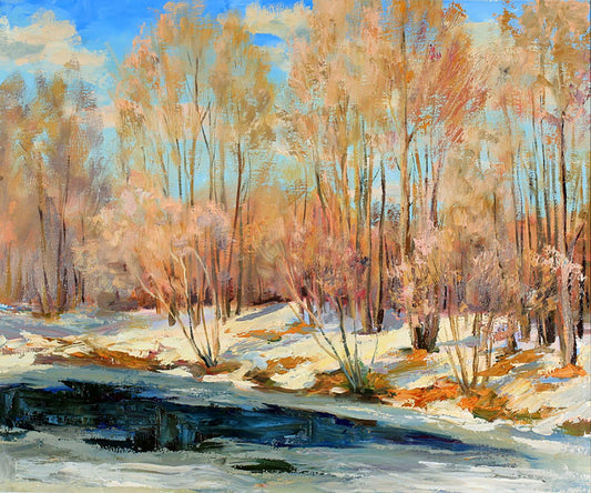 Oil painting Spring Serdyuk Boris Petrovich №SERB 548