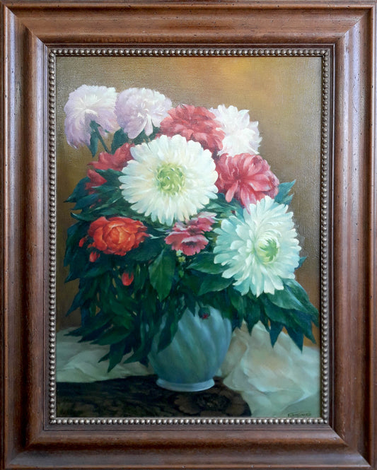 Oil painting Festive still life Korkishko Vasily
