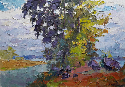 Oil painting Autumn colors Serdyuk Boris Petrovich