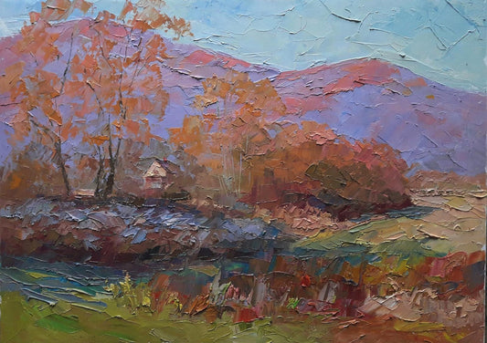 Oil painting Autumn colors Serdyuk Boris Petrovich