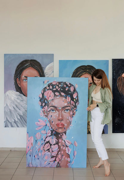 Oil painting Transformation Victoria Kagalovska
