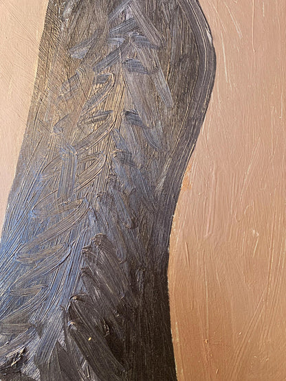 Oil painting Black suits you Oleksandr Gukalov