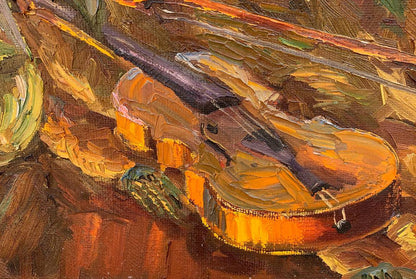 Oil painting Lilac sonnet Sergey Pivtorak