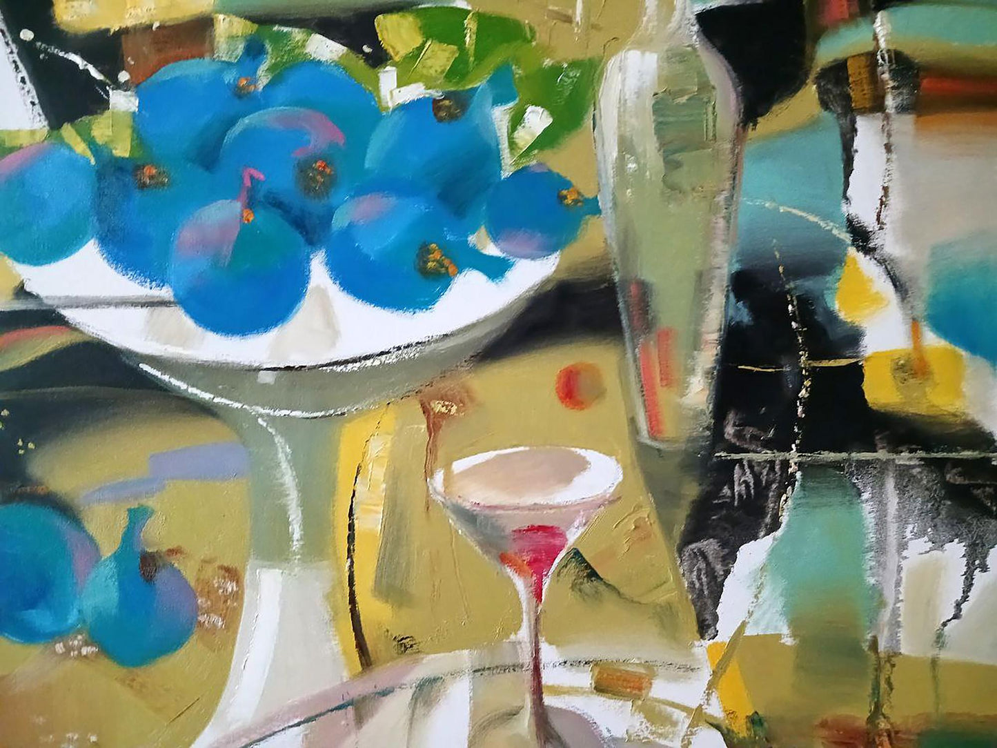 Abstract oil painting Sweet Still Life Anatoly Tarabanov