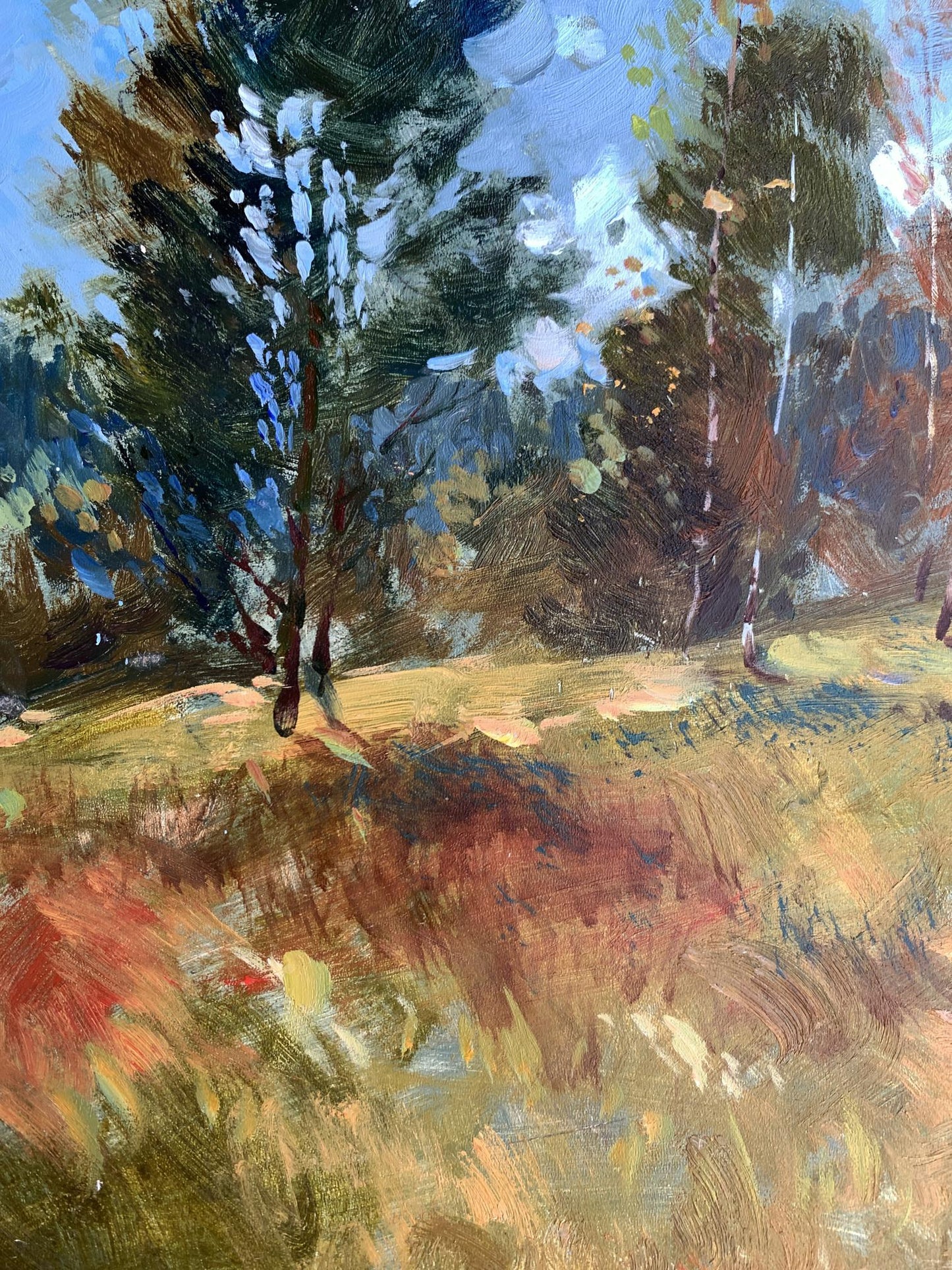 OIl painting Beginning of autumn Yuriy Suprunchuk