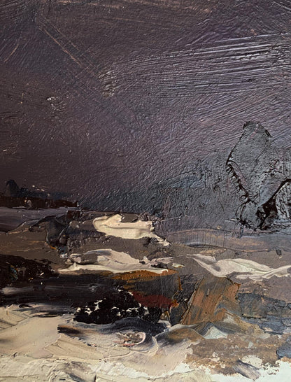 Oil painting Winter silence Oleksiyander Cherednichenko
