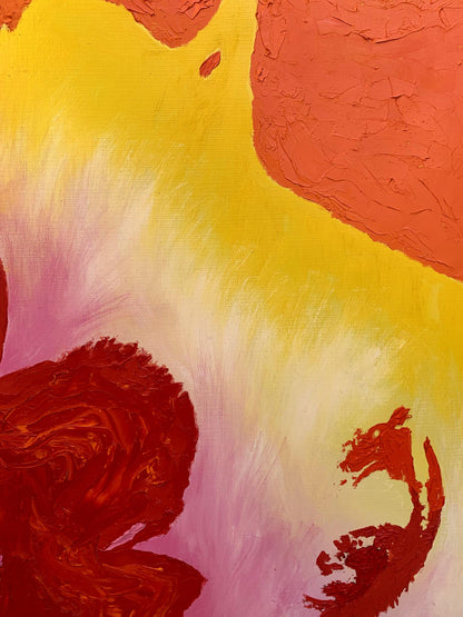 Oil painting Radiance of warmth Oleksandr Gukalov