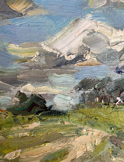 Oil painting Windy day Oleksiyander Cherednichenko