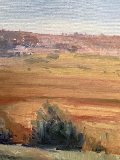 Oil painting Hot day Unknown artist