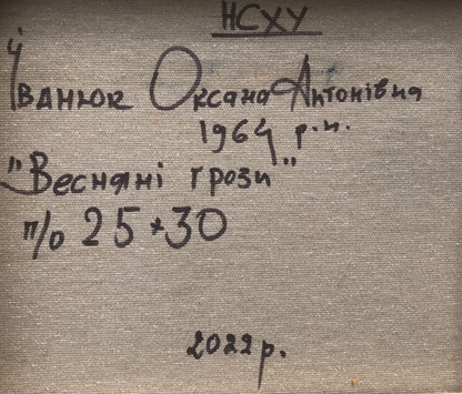 Backdrop of the painting 