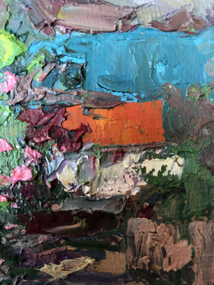 Oil painting garden Nature Landscape 