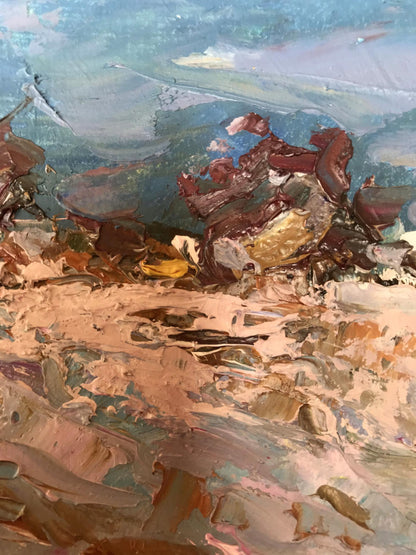 Oil painting evening 