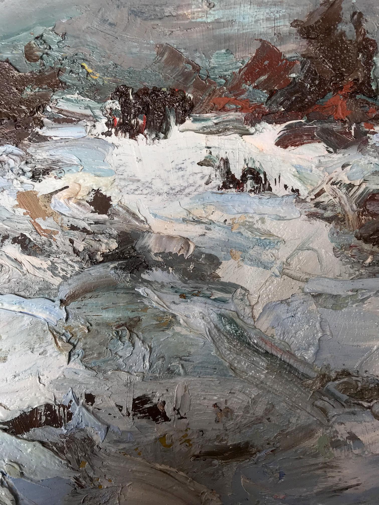 Oil painting Winter 