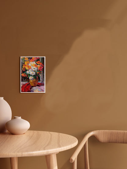 Still life with camomiles 