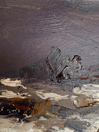 Oil painting Winter silence Oleksiyander Cherednichenko