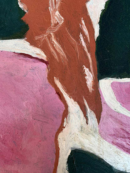 Oil painting Disappearing thoughts Oleksandr Gukalov