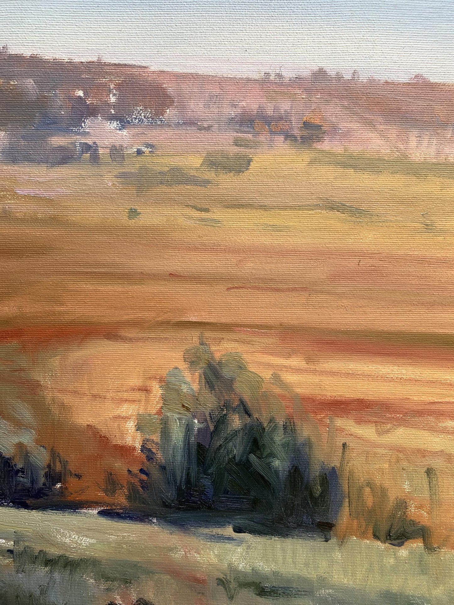 Oil painting Hot day Unknown artist