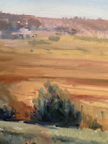 Oil painting Hot day Unknown artist