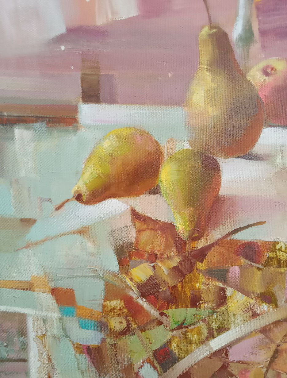 Oil painting New day Left Anatoly Borisovich Tarabanov