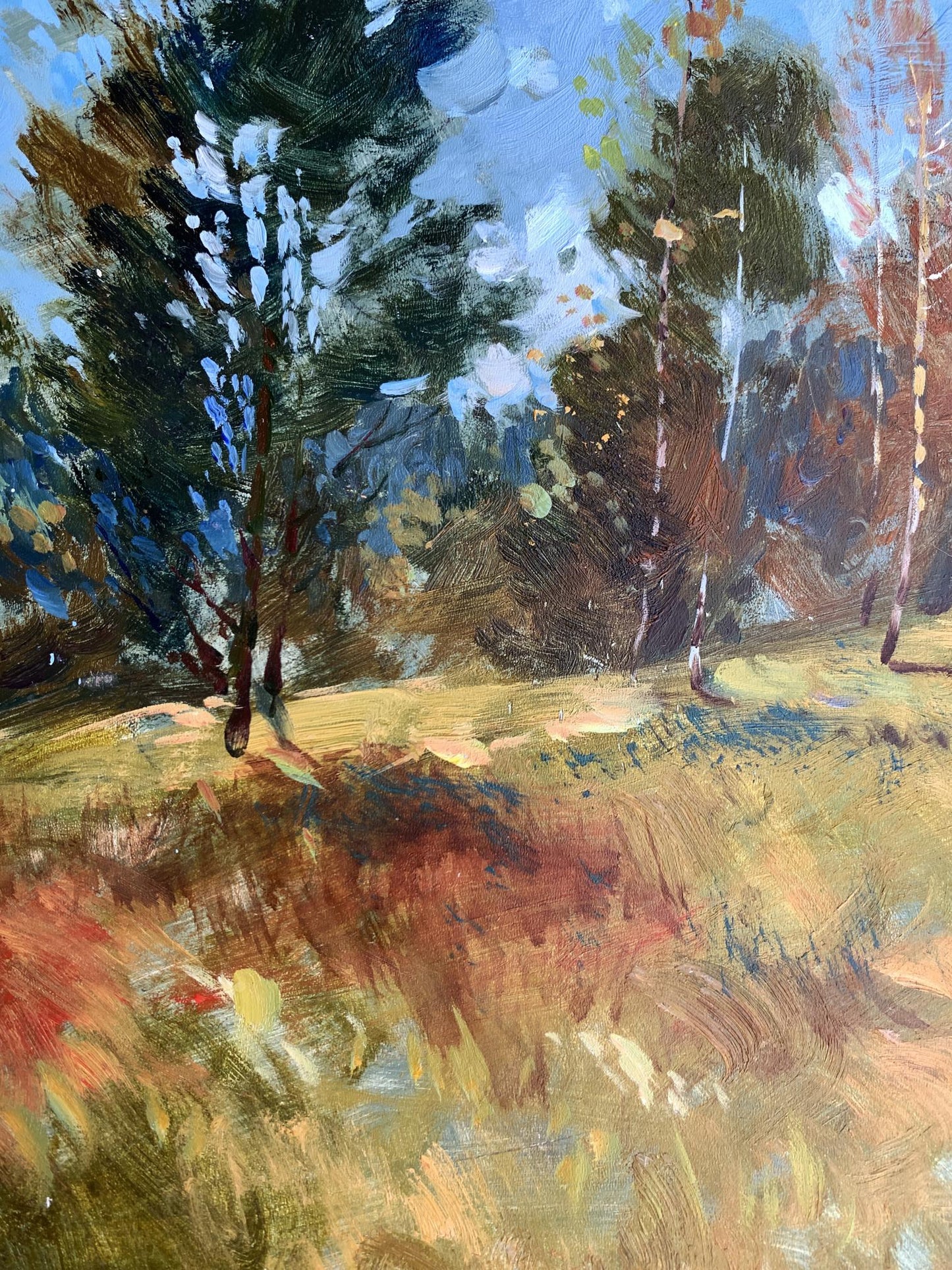 OIl painting Beginning of autumn Yuriy Suprunchuk