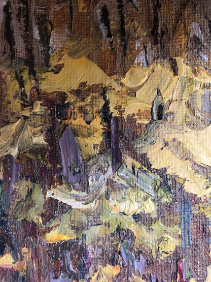 Oil painting Autumn Nature Landscape 