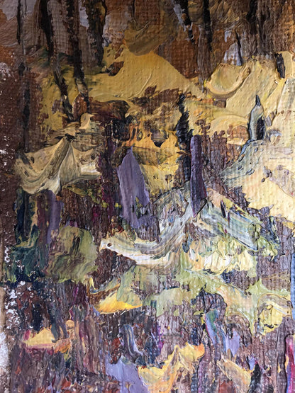 Oil painting Autumn Landscape 
